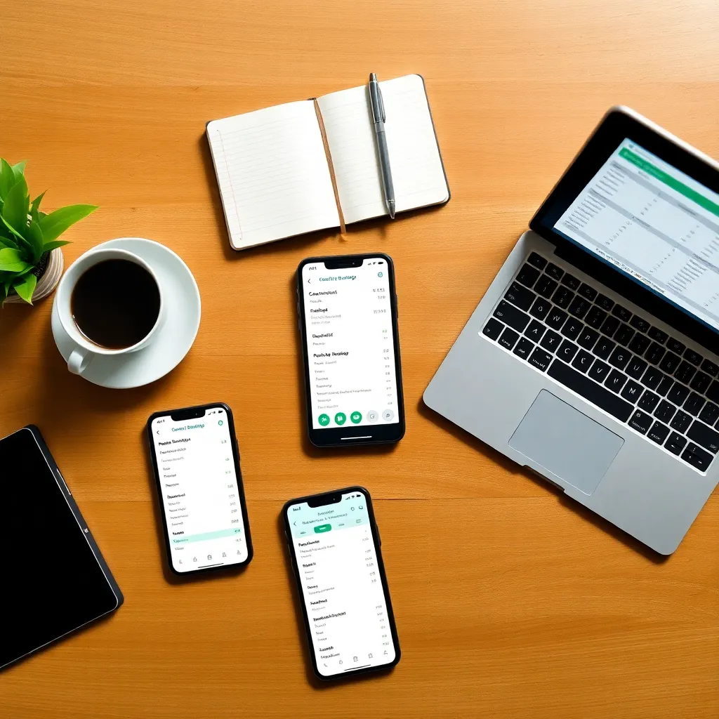 Persoon die financiële doelen opschrijft in een planner met spaarvarken