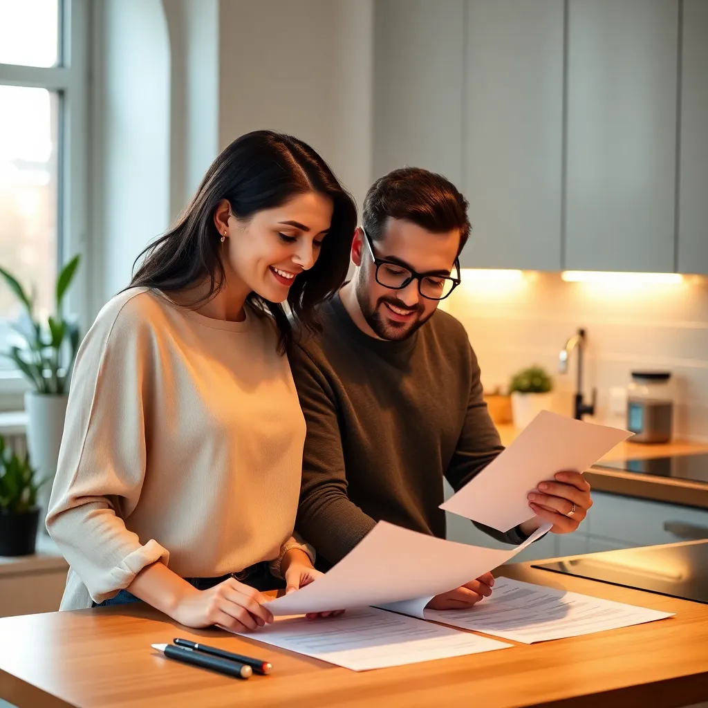 Een Nederlands stel dat hun spaarplan en budgetdoelen bespreekt