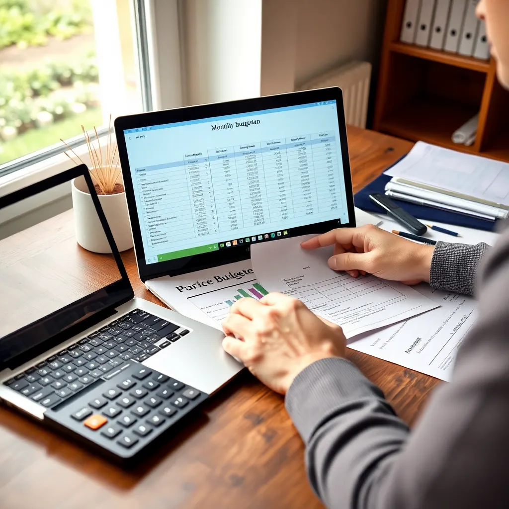 Smartphone met budget apps