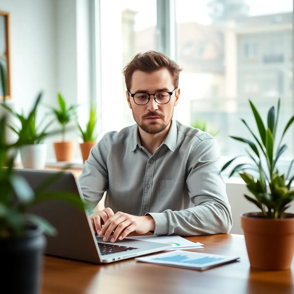 Persoon die 50/30/20 budgetmethode toepast